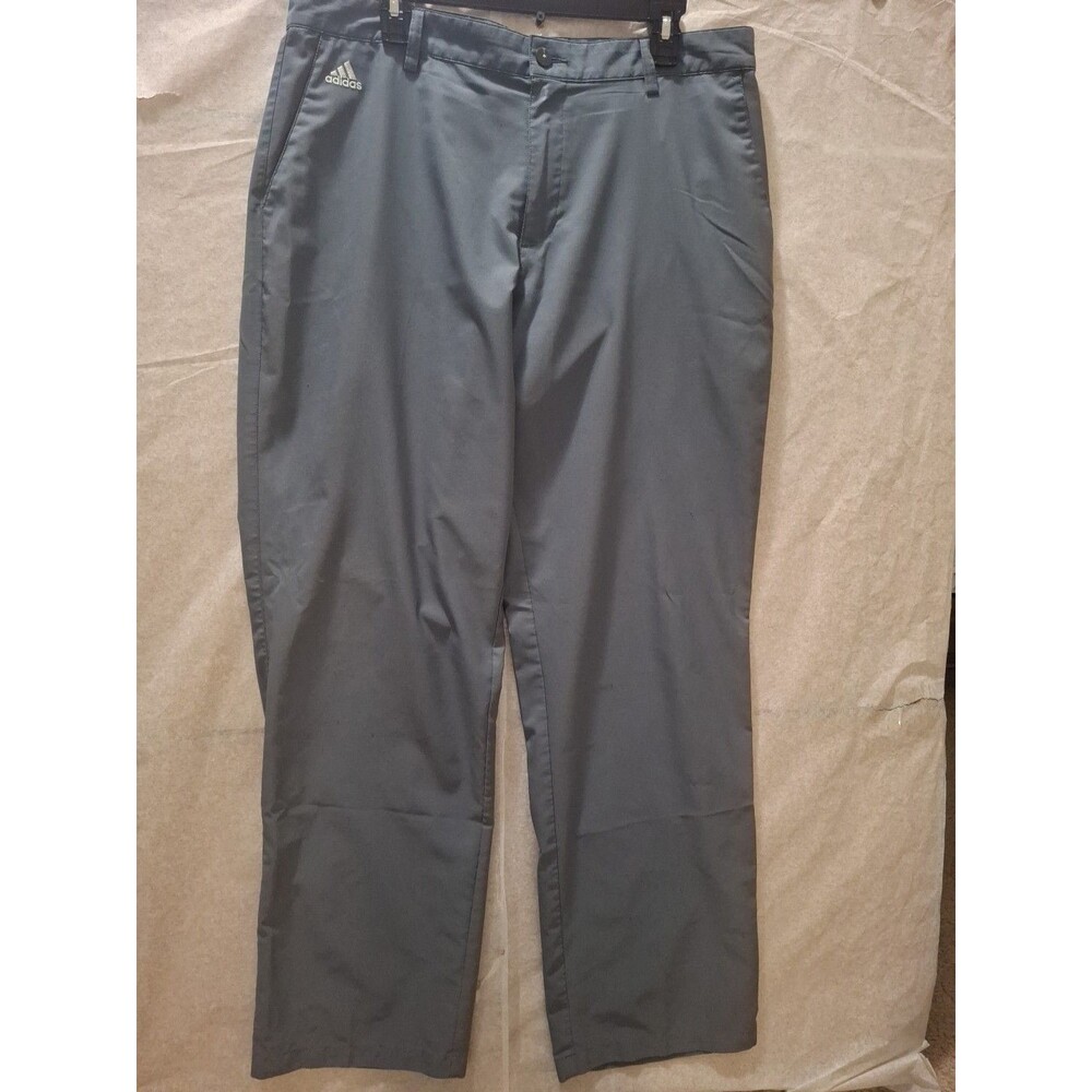 ADIDAS Climalite Actiwear Men's Gray Size 36 X 34 Pants
